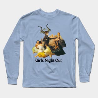 Girls' Night Out (Apparel, Black text) Long Sleeve T-Shirt